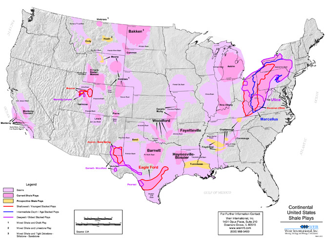 Lower 48 Shale Plays